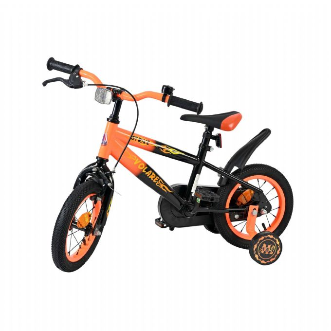 Strike cykel 12 tommer orange og sort version 8