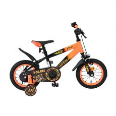Strike cykel 12 tommer orange og sort