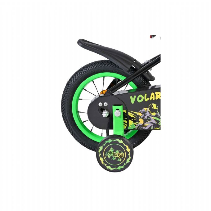 Strike cykel 12 tommer gr�n og sort version 2