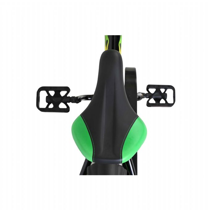 Strike cykel 12 tommer gr�n og sort version 4