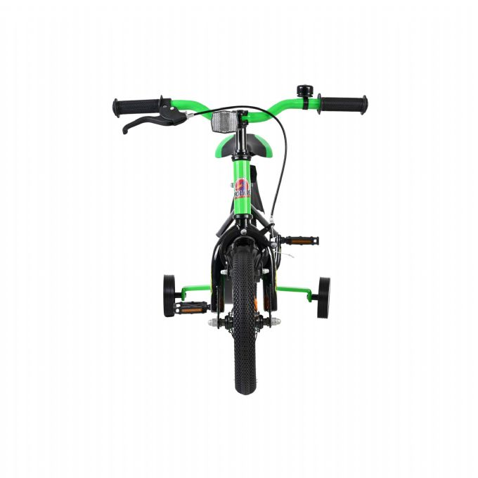Strike cykel 12 tommer gr�n og sort version 6