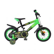 Strike cykel 12 tommer gr�n og sort