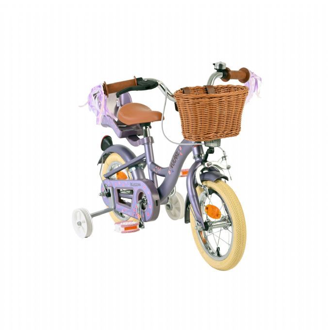 Blossom cykel 12 tommer lila version 5
