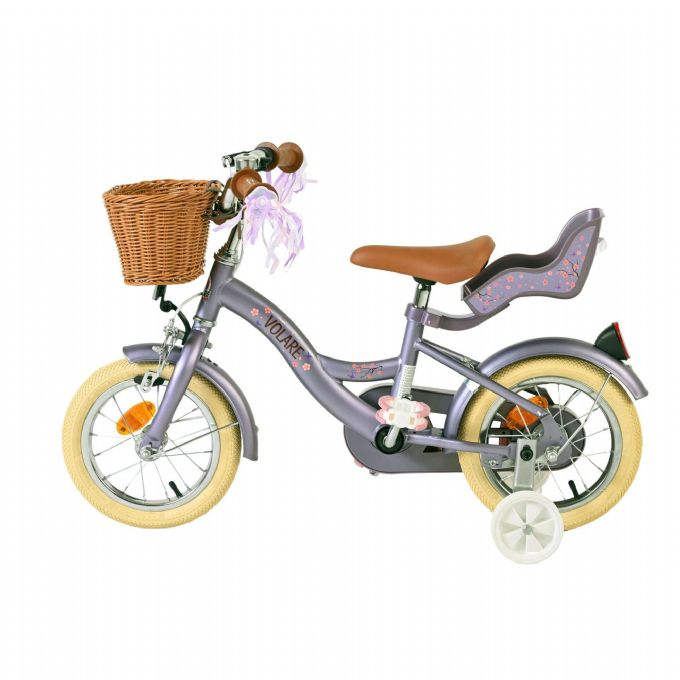 Blossom cykel 12 tommer lila version 7
