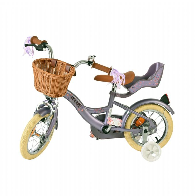 Blossom cykel 12 tommer lila version 8
