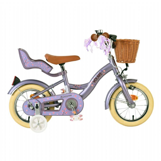 Blossom cykel 12 tommer lila version 1