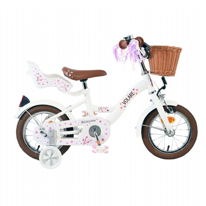 Blossom cykel 12 tommer hvid version 1