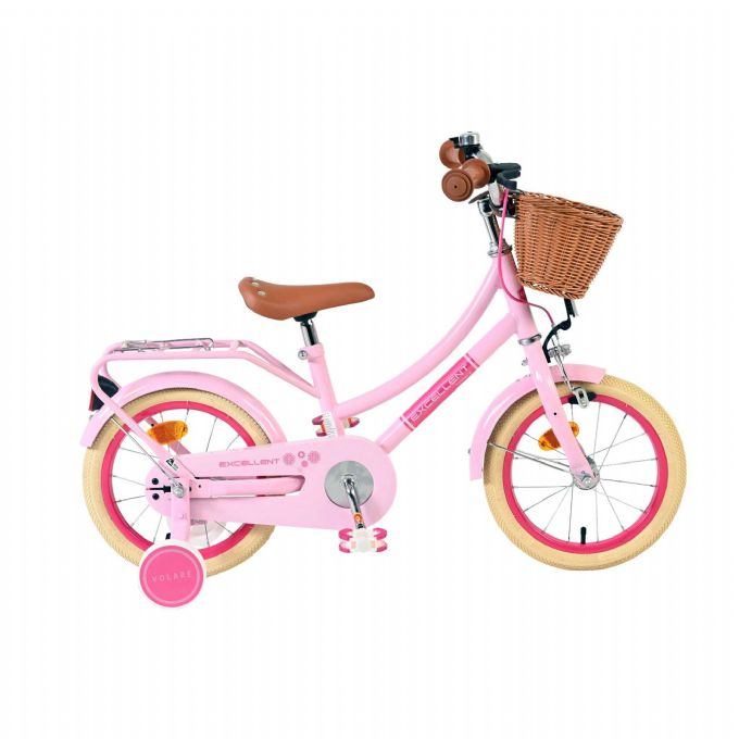 Excellent cykel 14 tommer Pink version 1