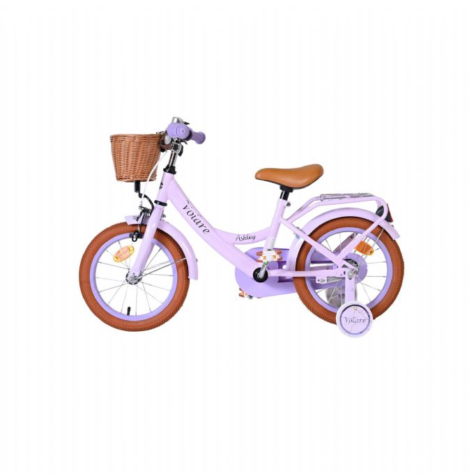 Ashley cykel 14 tommer lilla version 6