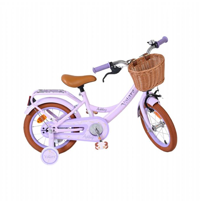 Ashley cykel 14 tommer lilla version 9