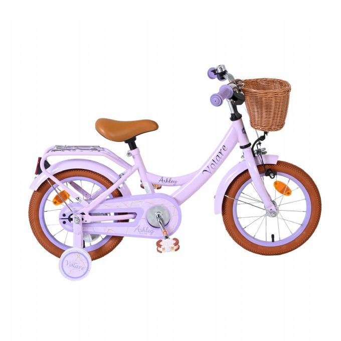 Ashley cykel 14 tommer lilla version 1