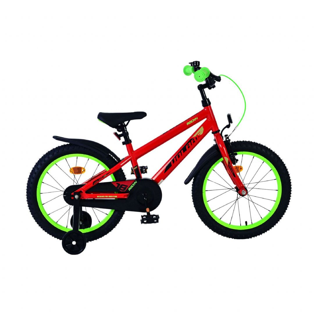 Rocky 18 Tommer Rød Børnecykel 518515