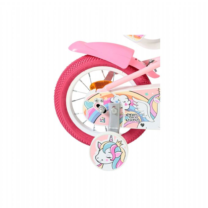 Unicorn cykel 12 tommer Pink version 2