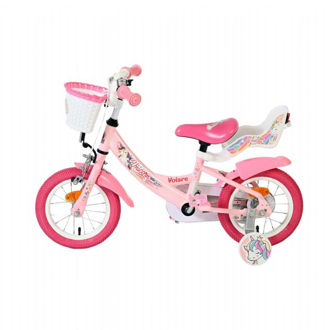 Unicorn cykel 12 tommer Pink version 7