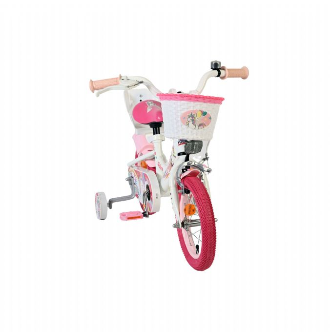 Unicorn cykel12 tommer hvid version 5