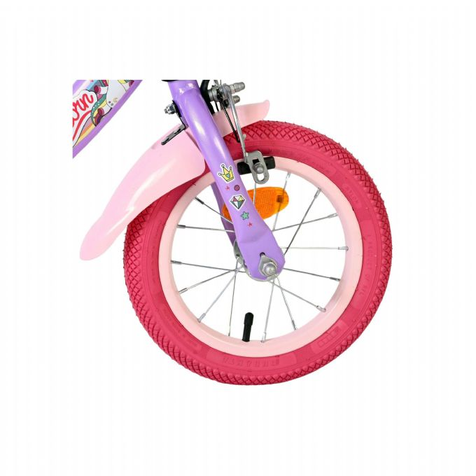 Unicorn cykel 12 tommer lila version 3