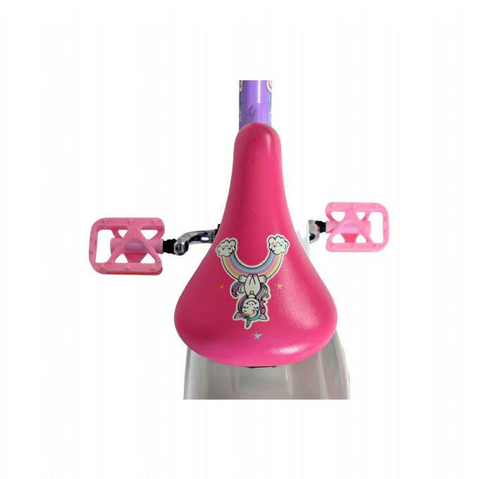 Unicorn cykel 12 tommer lila version 4