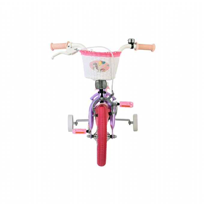 Unicorn cykel 12 tommer lila version 6