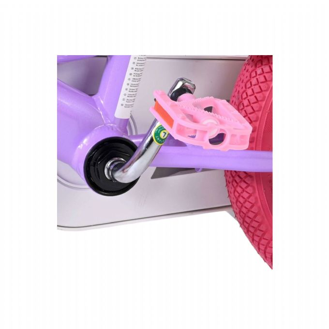 Unicorn cykel 12 tommer lila version 9