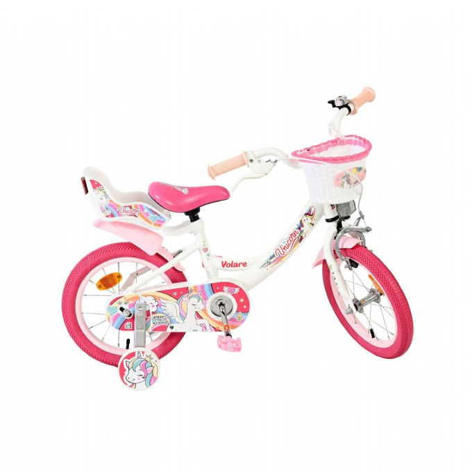 Unicorn cykel 14 tommer version 10