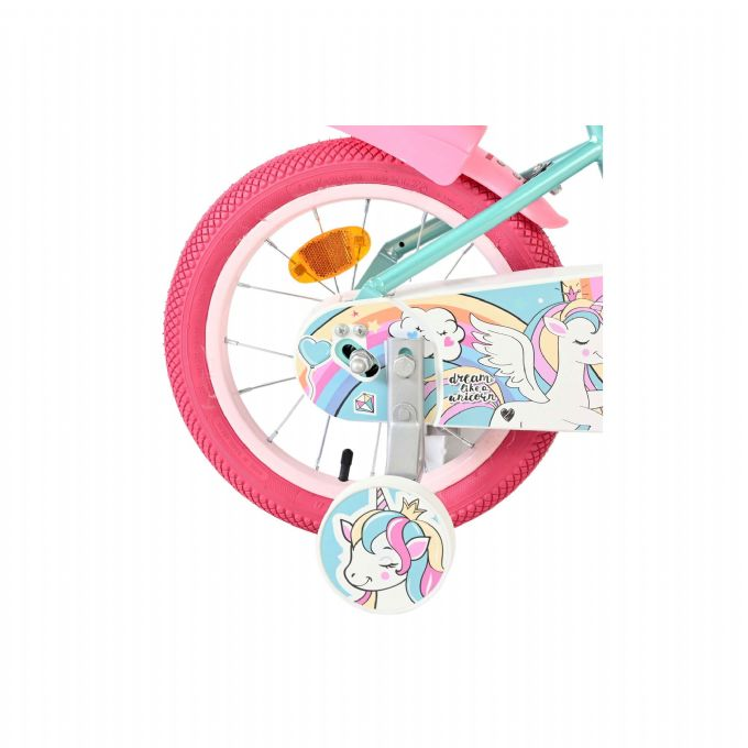 Unicorn cykel 14 tommer version 2