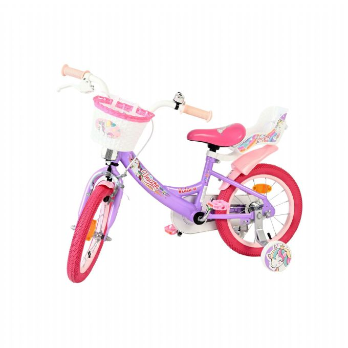Unicorn cykel 14 tommer version 8