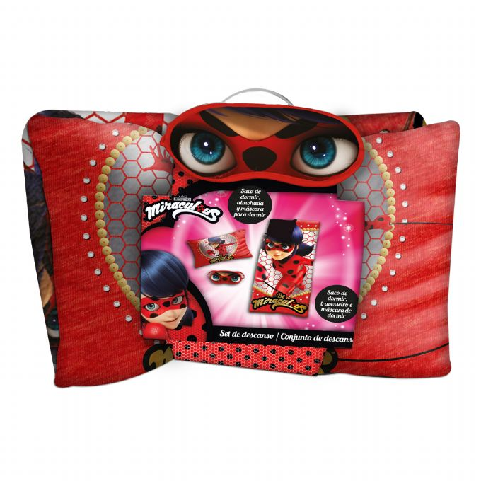 Miraculous Ladybug Sleeping bag incl. Pillow version 2