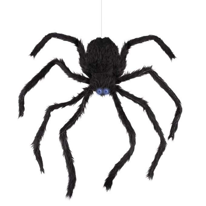 Hengende edderkopp med lys, 80 cm version 2