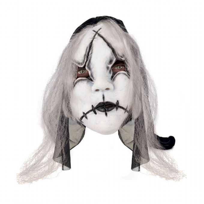 Hjemskt dukke lateks maske version 1