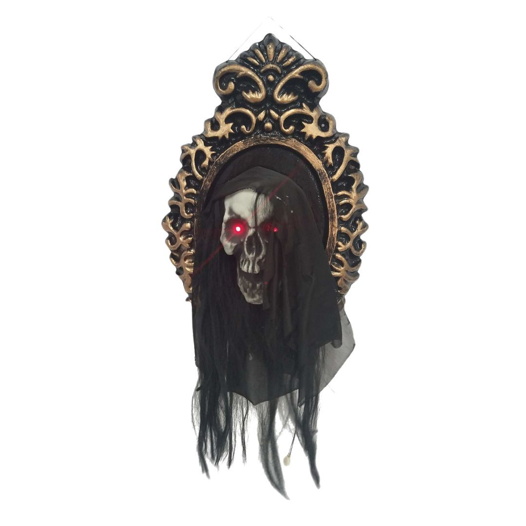 Spejl med Springende Hoved 57 cm