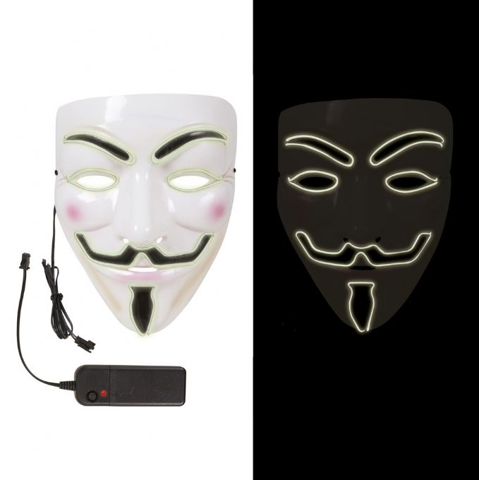 Maske med LED - anonymous version 1