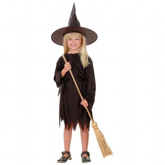 Black witch costume 116 cm version 1