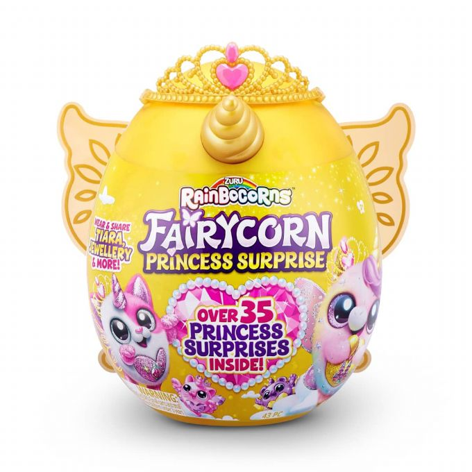 Rainbowcorn&#39;s Fairycorn Princess Surprise Overraskelse bamser 9281