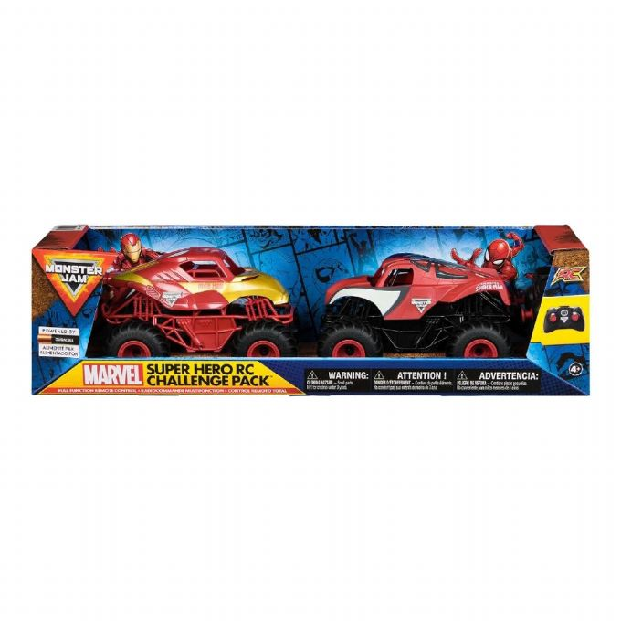 Monster Jam Marvel RC Challenge Pack version 2