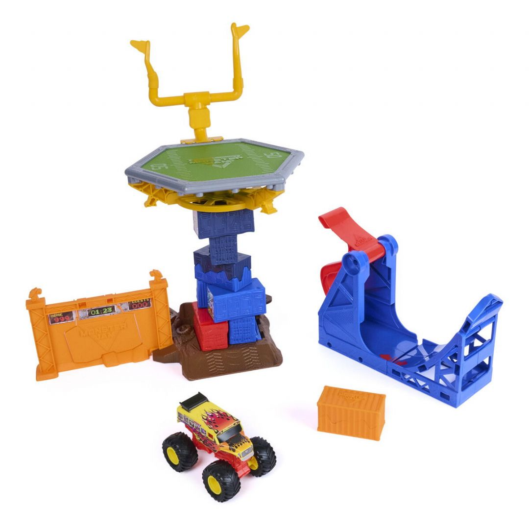 Monster Jam Smash + Bash Crash Playset Monster Jam Smash + Bash Crash Playset