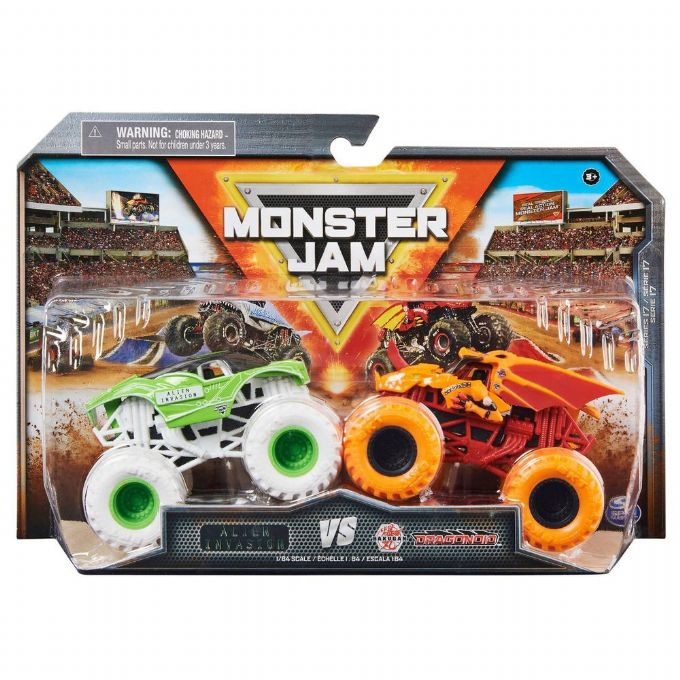 Monster Jam Cars 2 Pakke 1:64 version 2