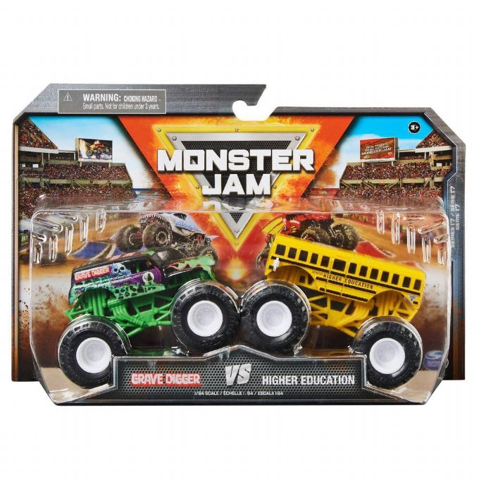 Monster Jam Biler 2 Pak 1:64 version 2