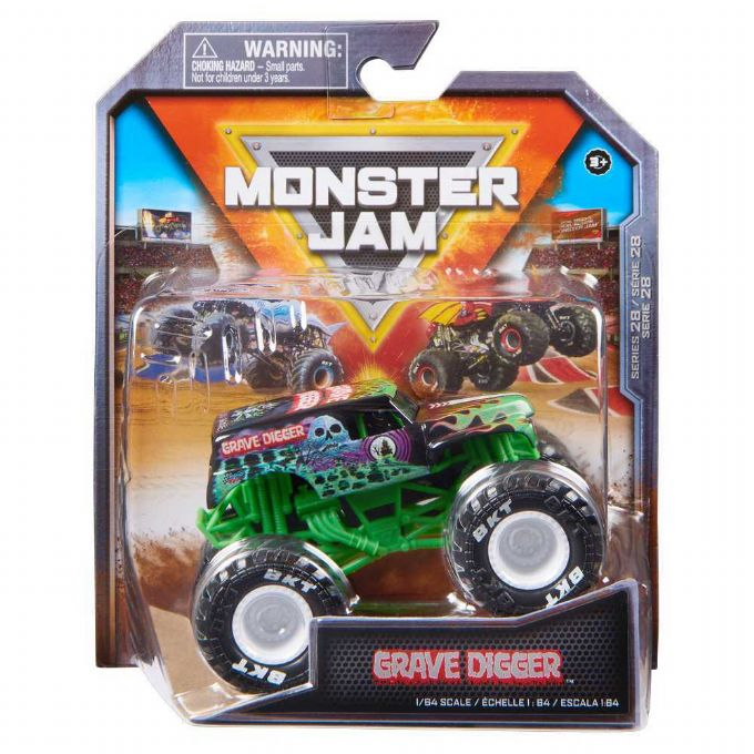 Monster Jam Grave Digger 1:64 version 2
