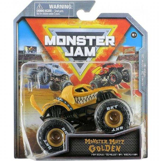 Monster Jam Monster Mutt Golden 1:64 version 2