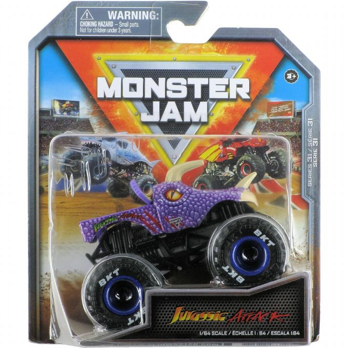 Monster Jam Jurassic Attack 1:64 (Monster Jam 142963)