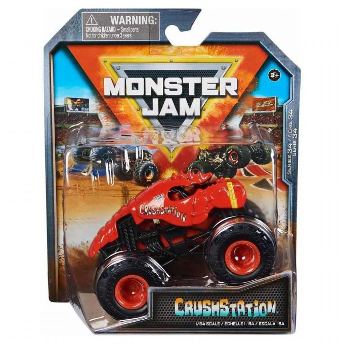 Monster Jam Crushstation 1:64 version 2