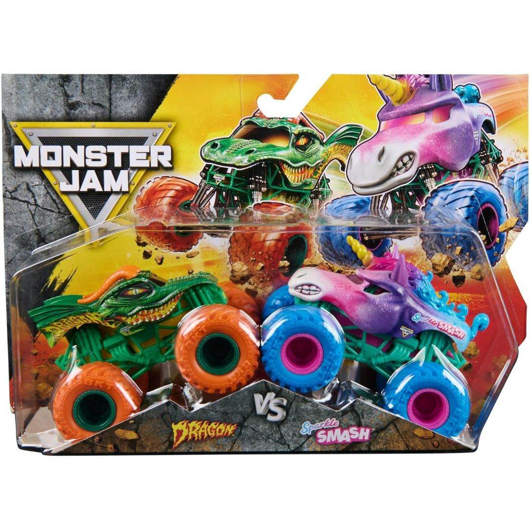Monster Jam Dragon & Sparkle Smash