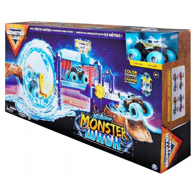 Monster Jam Power Wash Playset version 2