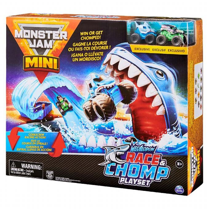 Monster Jam Mini Megalodon Race Chomp version 2