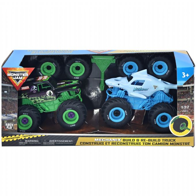 Monster Jam Mechanix 2-pack 1:32 version 2
