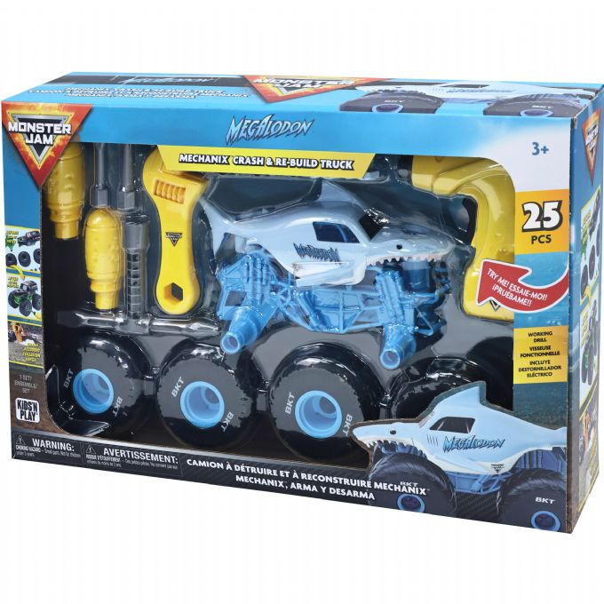 Monster Jam Mechanix Megalodon 1:18 version 2