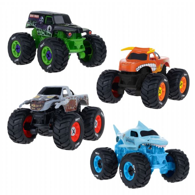 Monster Jam Mechanix 4-pack 1:43 version 1
