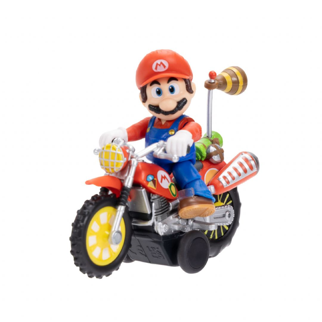 Mario Figur Pull Back Motorcycle Mario Figur Pull Back Motorcycle