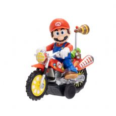 Mario Figur Pull Back Motorcycle