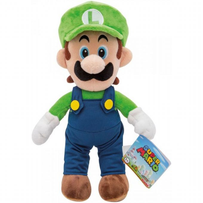 Super Mario Luigi Teddy Bear 30 cm version 1